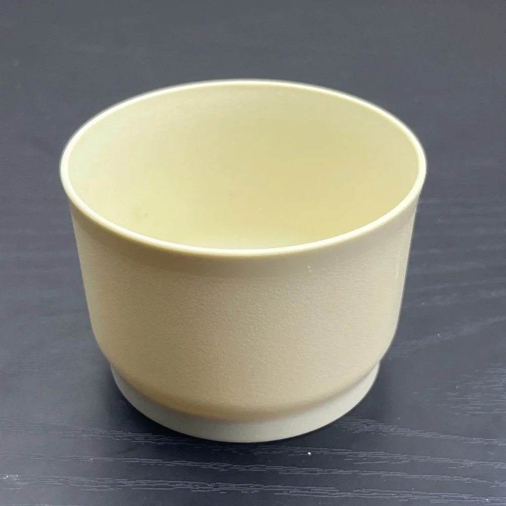VTG Tupperware 1229-14 Tan‎ Storage Container No Lid Kitchen Canister